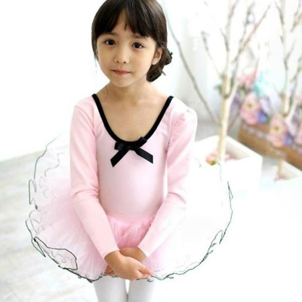 ダンス衣装　ドレス　バレエ レオタード 子供 ワンピース  キッズ 体操服 女の子 キッズダンス衣装...