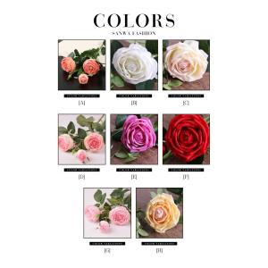 造花 インテリア ローズバンチ お洒落 雑貨 ...の詳細画像1