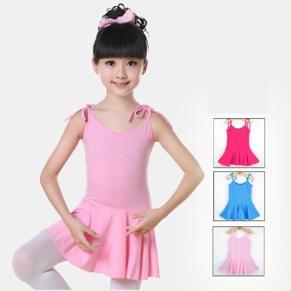 ダンス衣装　ドレス　バレエ レオタード 子供 ワンピース  キッズ 体操服 女の子 キッズダンス衣装...