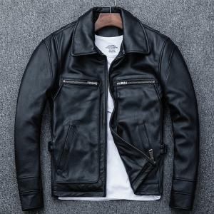 30%OFF レザージャケット EU製 Uaboni*Paris*ユアボニ 羊革 レザー