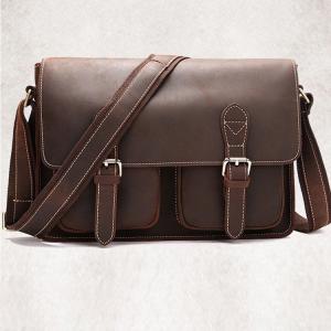 レザーメンズクロスボディ高品質ビジネスブリーフケースバッグデザイナーショルダーメッセンジャーバッグオフィスハンドバッグラップトップブリーフケース 本革 メッセンジャーバッグ ショルダーバッグメンズ 斜めがけ 2way