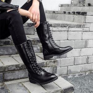 バイクブーツ メンズ ブーツ エンジニアブーツ ロング ミリタリーブーツ ライディングブーツ メンズ ライダースブーツ ワークブーツ ロングブーツ Newbb058 Sanwa Fashion 通販 Yahoo ショッピング