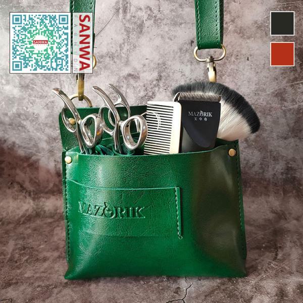 シザーケース 美容師 ウェストポーチ トリマー カット用品 シザーバッグ サロン 多機能 大容量 花...