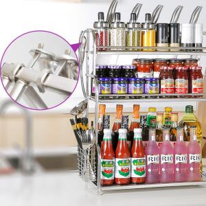 キッチン 収納 調味料ラック 調味料入れ スパイスラック