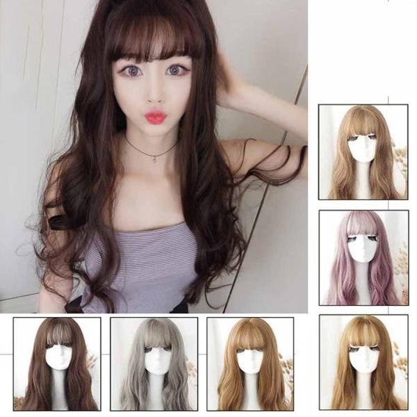 レディースウィッグ フルウィッグ 女性用ウイッグ  セミロングウィッグ  ウェーブ   フルウィッグ...