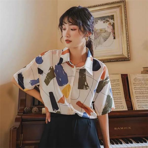 アロハシャツ レディースシャツ  春夏秋 開襟シャツ ハワイシャツ  半袖 カジュアルシャツ リゾー...