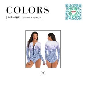 ウェットスーツ レディース 水着 女性 スプリ...の詳細画像3