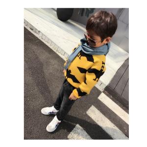 キッズ セーター ニット 親子お揃い 秋冬 ペ...の詳細画像3