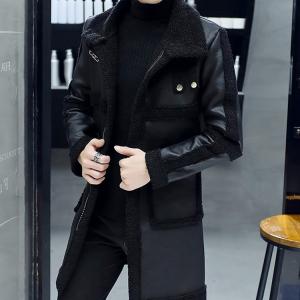 本革 秋冬　革ジャン メンズ レザージャケット 裏起毛