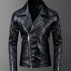 メンズ ライダースジャケット ライダーズジャケット ダブル レザー