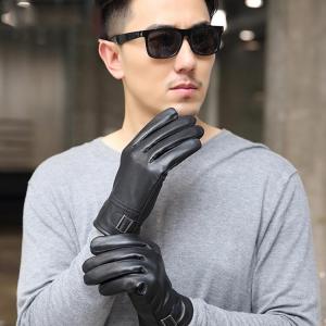 本革手袋　メンズ　グローブ　レザーグローブ　レザー手袋　glove 防寒　バイク手袋　バイクグローブ　レーシンググローブ｜sanwafashion