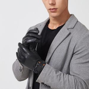 本革手袋　メンズ　グローブ　レザーグローブ　レザー手袋　glove 防寒　バイク手袋　バイクグローブ　レーシンググローブ｜sanwafashion