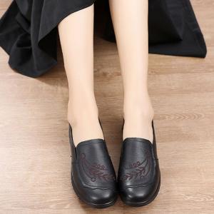 本革 パンプス レディース革靴 女性 フラット 春夏秋冬 オールシーズン