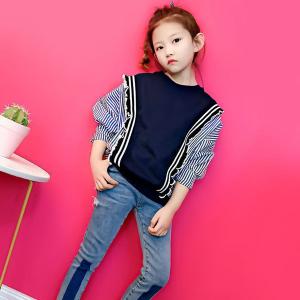 レザージャケット キッズ 子供服 女の子 アウター 春秋 革ジャン PUジャケット 韓国子供服 ジュニア ライダースジャケット おしゃれ 可愛い カジュアル 新品 160｜sanwafashion