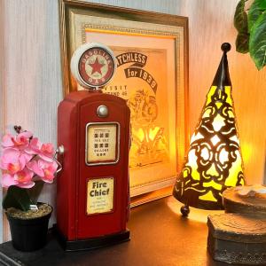 バイク 赤 アンティーク レトロ オブジェ 昭和レトロ 置物