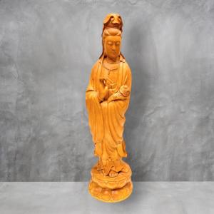 送子観音菩薩 菩薩像 観音像 風水 置物 オブジェ 銅製 仏像 子宝 祈願