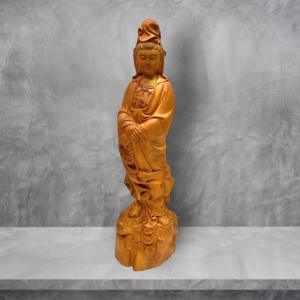 桧木 木彫り 布袋尊 布袋様 七福神 丸 一点もの 縁起物 金運 桧木 木彫り 布袋尊 布袋様 七福神 丸 一点もの 縁起物 金運
