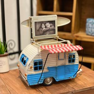 ブリキカー 蒸気機関車 小 赤 アンティーク レトロ コレクション