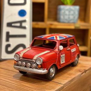 ブリキのおもちゃ バイク bike side car サイドカー 置物 オブジェ