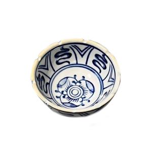 青花 六点 小皿セット h411c 染付陶器 豆皿 小皿 かわいい おしゃれ