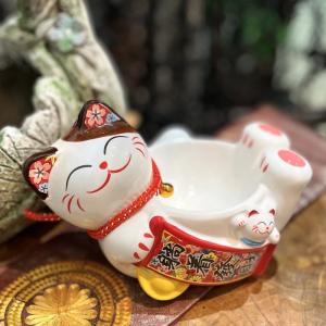 招き猫 特大 al21015 八方来財 ファミリー 家族 猫 笑顔 福 幸運 金運