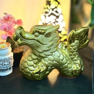 信楽焼 たぬき 狸 置き物 インテリア オブジェ 家具 陶器 商売繁盛 金