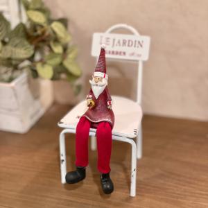 カントリーサンタ スノーマン 足つき サンタクロース サンタさん