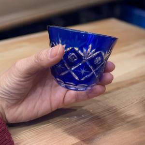 上海ガラス グラス上海ガラス/ペア切子タンブラー(2P) ギフト 中古