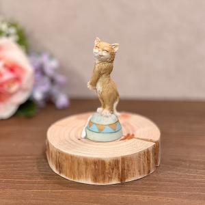 リス レトロ アンティーク風 昭和レトロ 置物 樽かつぎ 力持ち