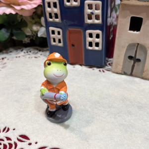 ピエロ 陶器 置物 ノベルティ 人形 オブジェ クラウン 道化師