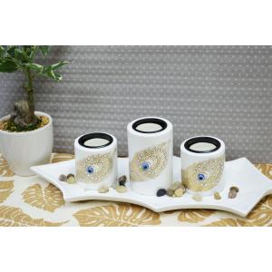 キャンドルハウス キャンドルホルダー おうち 家 陶器 ランタン