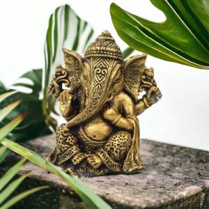 ガネーシャ 縁起物 コブラ インド ヒンドゥー教 神 置き物 オブジェ