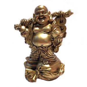 布袋尊 布袋さん 七福神 s21029-4 置き物 財運 金運 開運 商売繁盛