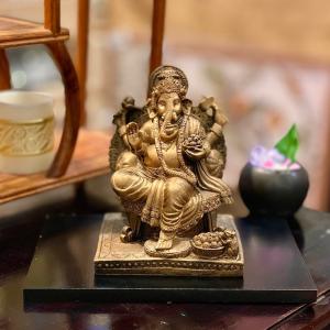 ガネーシャ インドの神様 ガネーシャの置物 置物 ガネーシャ像 夢を