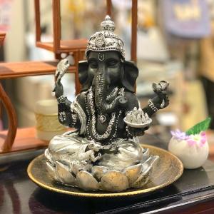 【開運】黒檀調 ガネーシャ像 高級工芸品 縁起物 商売繁盛 開運】黒檀調 ガネーシャ像 高級工芸品 縁起物 商売繁盛 開運】黒檀調