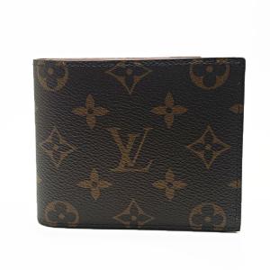 【新品】ルイヴィトン (LOUIS VUITTON) 二つ折り財布 ポルトフォイユ マルコ モノグラム ★ M62288｜sanwaworld