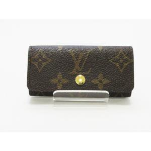 ルイヴィトン (LOUIS VUITTON) 4連キーケース ミュルティクレ4 モノグラム ★M69517 ブラウン 茶色【新品】