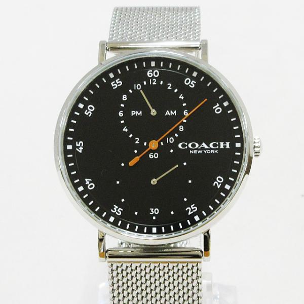 【COACH】コーチ Charles チャールズ メッシュベルト 腕時計 メンズ クォーツ ★ 14...