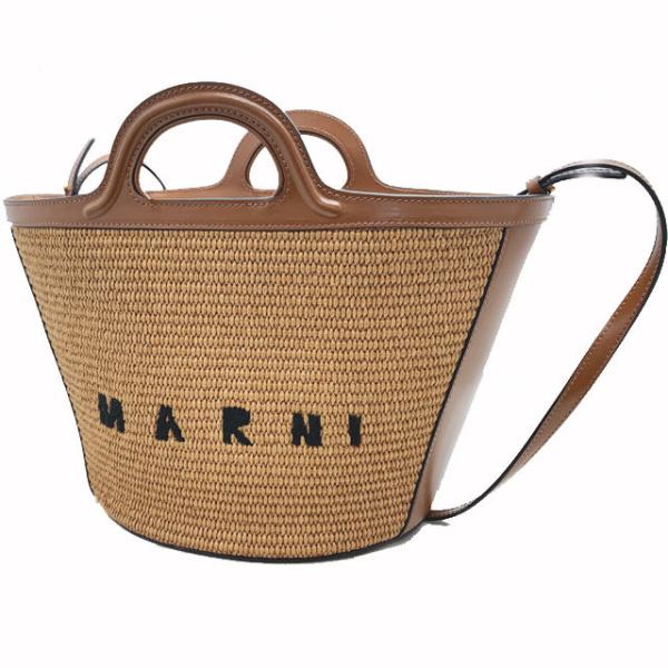マルニ(MARNI) レディース スモール バスケットバッグ ショルダー TROPICALIA トロ...