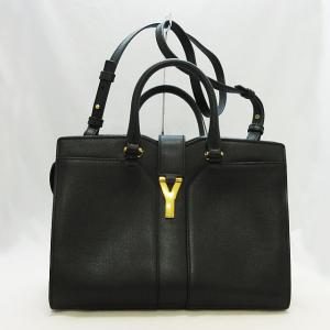 サンローラン SAINT LAURENT ハンドバッグ Yライン カバス レザー
