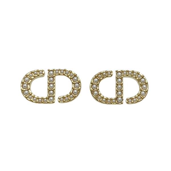 【クリスチャン ディオール】Christian Dior ピアス PETIT CD スタッドピアス ...