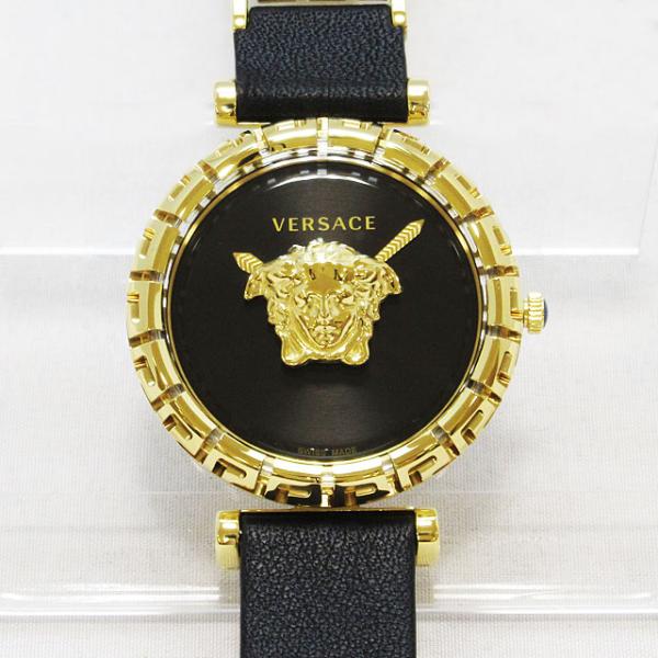 【VERSACE】ヴェルサーチェ ベルサーチ 腕時計 パラッツォ エンパイア グレカ ゴールド ブラ...