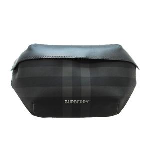 バーバリー（BURBERRY） バムバッグ ウエストバッグ ボディバッグ メンズ ソニー  8052874 チャコールチェック チャコールグレーブラック【新品】｜sanwaworld