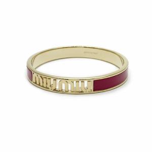 miu ミュウミュウ MIU ブレスレット ENAMELED METAL BRACELET エナメル