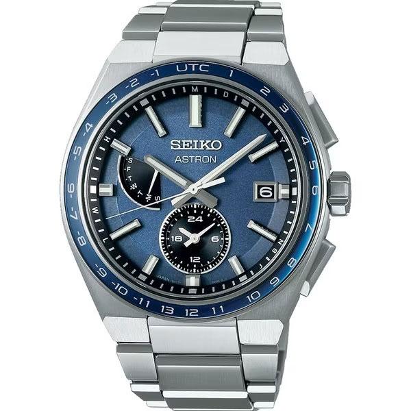 【ASTRON】SEIKO セイコー アストロン ネクスター シルバー ネイビー チタン メンズ ソ...