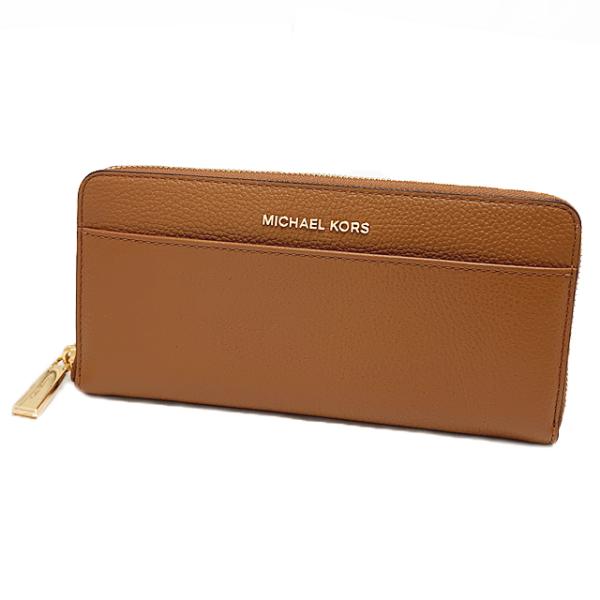【新品】マイケルコース MICHAEL KORS ラウンドファスナー長財布 MONEY PIECES...
