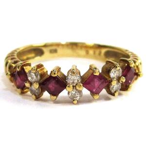 値下げ GSTV K18PG ピンクゴールド ペンダントトップ ルビー0.90ct