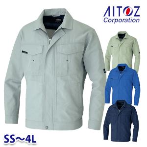 AZ-1630 SSから4L 長袖サマーブルゾン(男女兼用) AITOZアイトス 23S｜sanyo-apparel