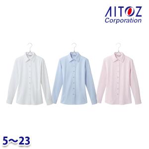 HCB4101 5号から23号 長袖ブラウス レディース AITOZアイトス 22A｜sanyo-apparel