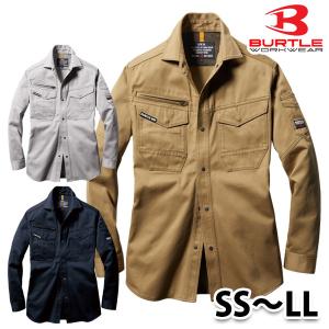 BURTLE バートル 8105 綿100%シャツ オールシーズン 秋冬 SSからLLSALEセール｜sanyo-apparel